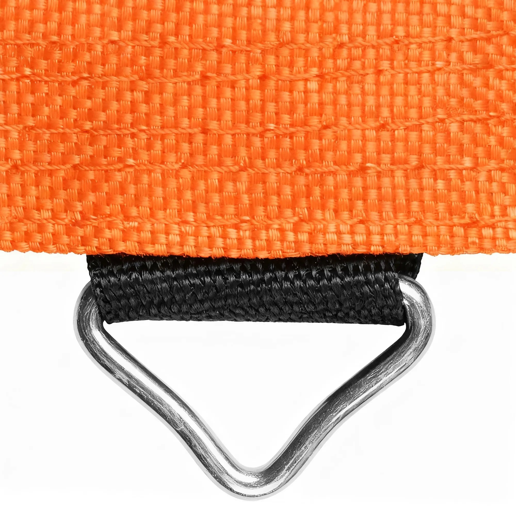 Trampolino šokinėjimo kilimėlis 3,66 m, 72 V-žiedai, oranžinis