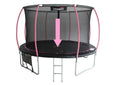 Trampolino šokinėjimo matas, 33 × 102 × 5 cm, juodas