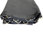 Trampolino šokinėjimo matas, 33 × 102 × 5 cm, juodas