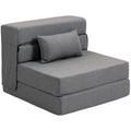 Transformuojama grindų sofa Nemo 80x80 cm, pilka