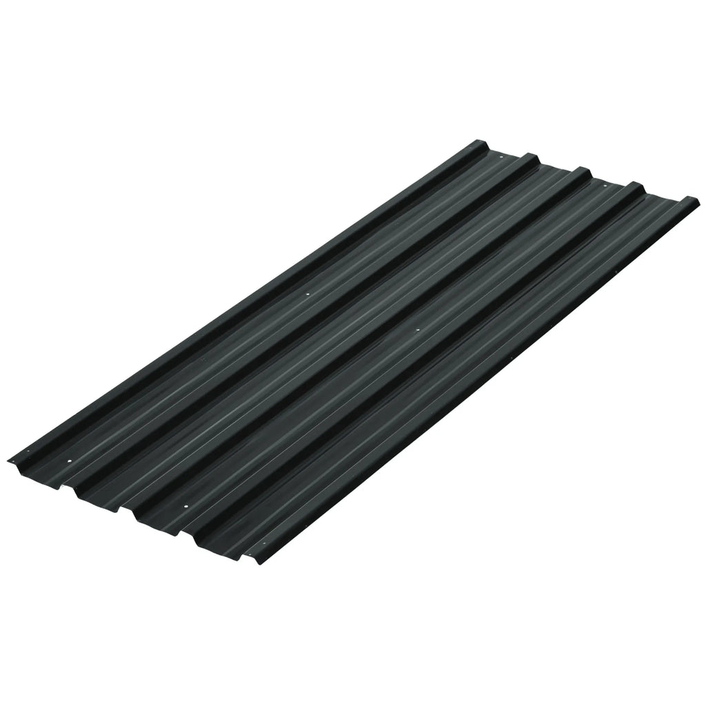 Trapecinė skarda 129x45 cm, 12 vnt., tamsiai pilka