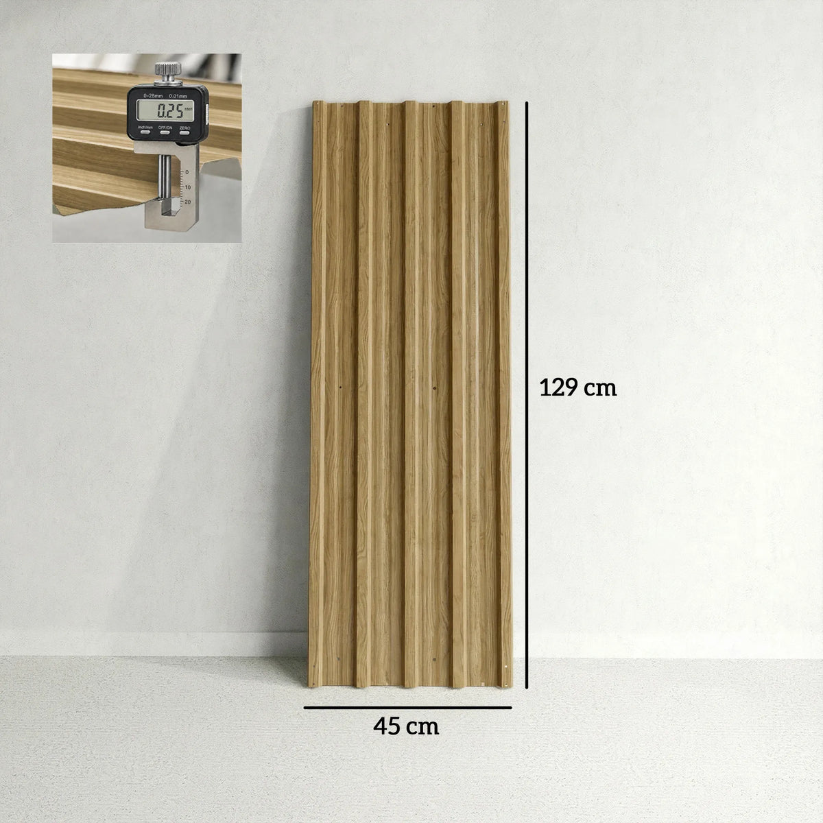 Trapecinė stogo skarda, 12 vnt., 129 × 45 cm, 0,25 mm, cinkuota