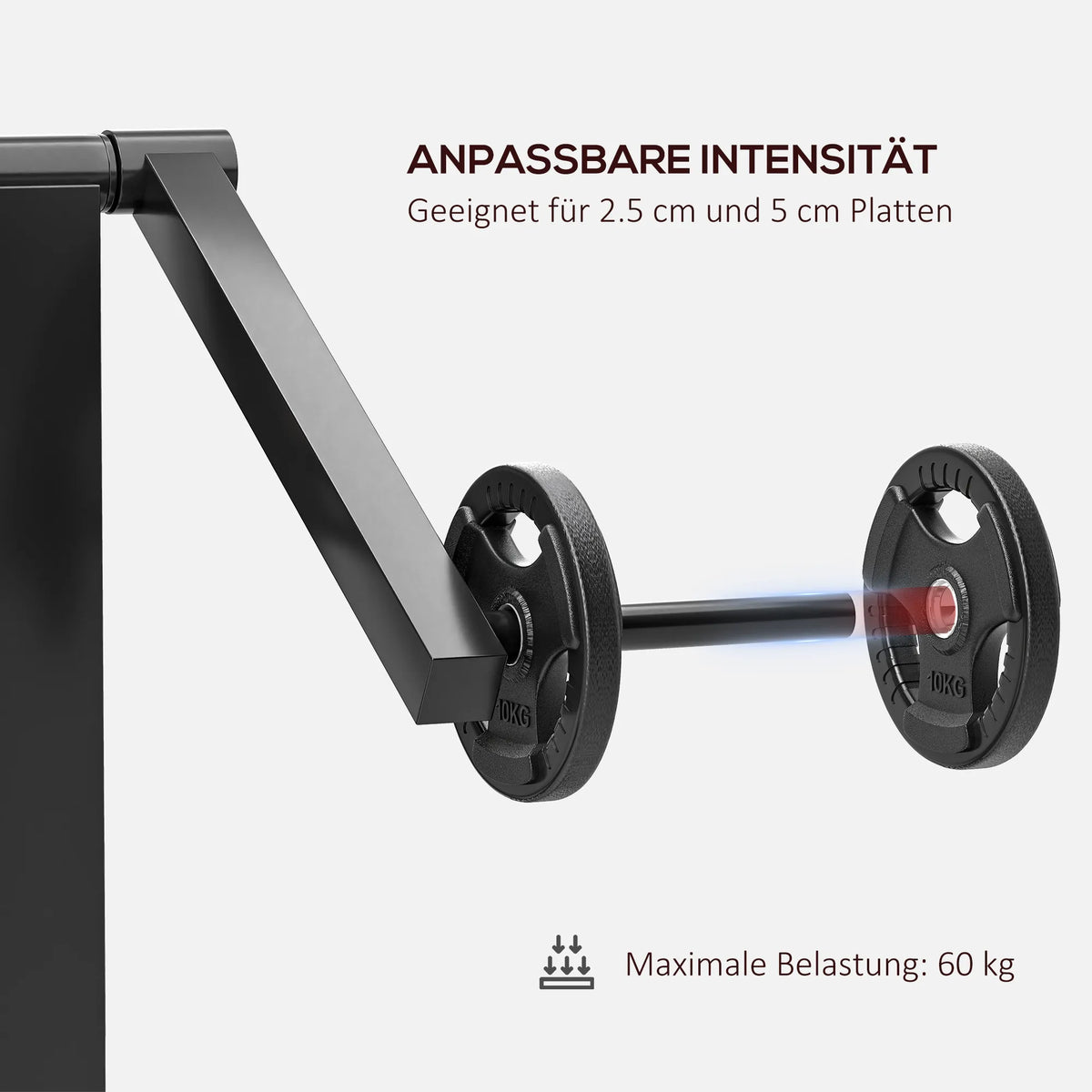 Treniruočių suoliukas bicepsams ir tricepsams, reguliuojamas, juodas