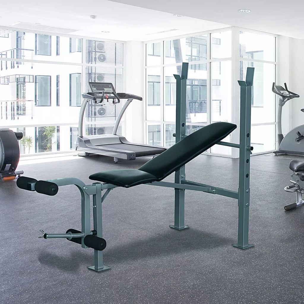 Treniruočių suoliukas reguliuojamas iki 200 kg, juodas
