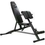 Treniruočių suoliukas reguliuojamas sulankstomas, iki 150 kg, juodas