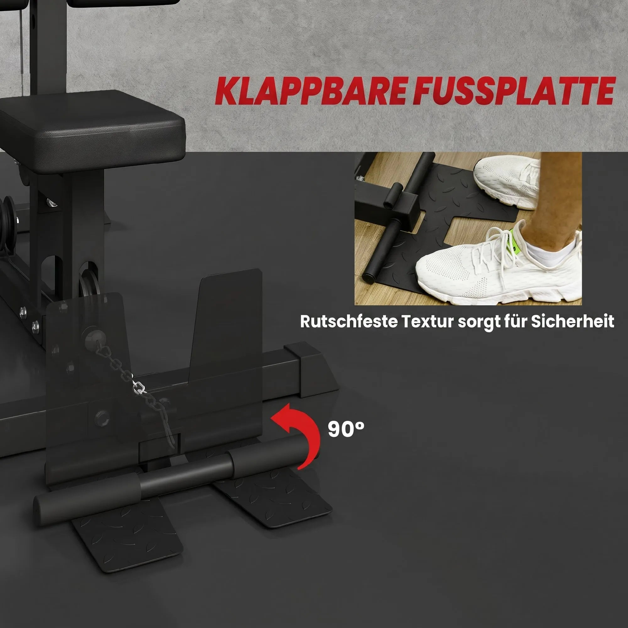 Treniruoklis jėgos stotis su lynų traukos sistema, iki 110 kg, juodas