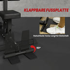 Treniruoklis jėgos stotis su lynų traukos sistema, iki 110 kg, juodas