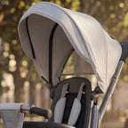 Triratis vaikiškas vežimėlis 6-in-1, 12–60 mėn. vaikams, pilkas