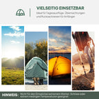 Turistinė kempingo palapinė 2 asmenims, tamsiai žalia