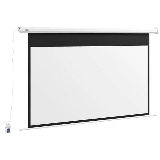 Projektoriaus ekranas, projekcinis ekranas, 16:9, 84 colių, su nuotolinio valdymo pulteliu, motorizuotas