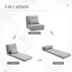 Iliustracija, rodanti fotelio virtimą sofa, gultu ir lova