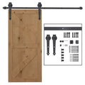 Stumdomų durų mechanizmas, iki 100 kg, rudas, 2 m