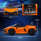 Vaikų automobilio matmenų schema su išmatavimais