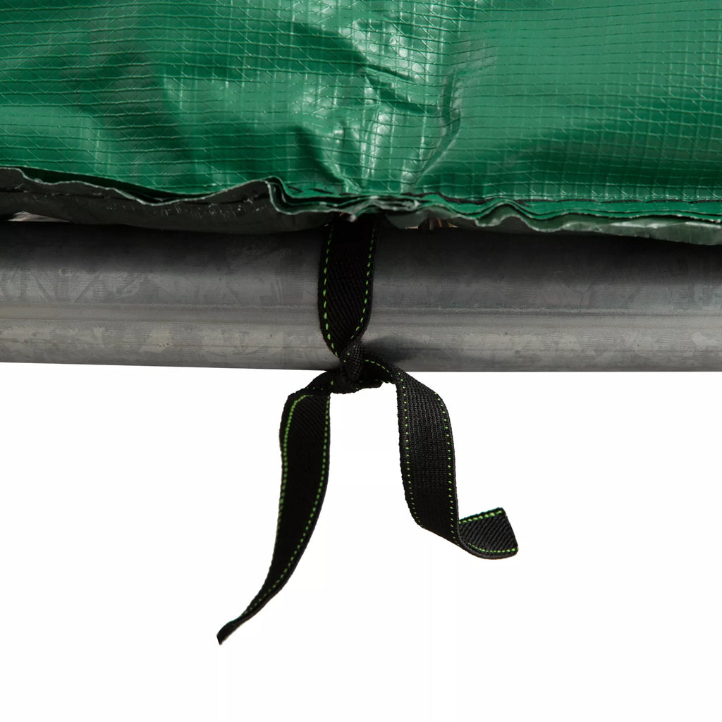Batuto krašto dangtis Apsauginis tinklas Apsauginis tentas Kopėčios Krašto dangtis: Ø 244 cm Žalias