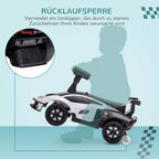 Paspiriamasis automobilis Lamborghini 1–3 metų vaikams, baltas