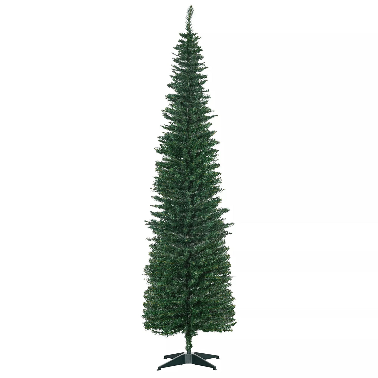 Dirbtinė Kalėdinė eglė, įskaitant stovą, Kalėdų žvaigždė, 2,1 m, žalia