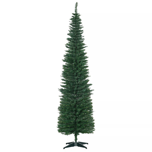 Dirbtinė Kalėdinė eglė, įskaitant stovą, Kalėdų žvaigždė, 2,1 m, žalia