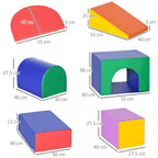 Kaladėlių schema su matmenimis 55, 40 ir 30 cm