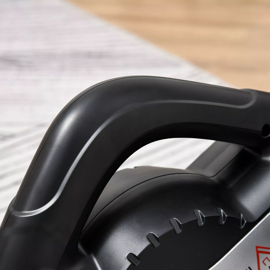 Mini treniruoklio rankenos ir pedalo movos detalė iš arti