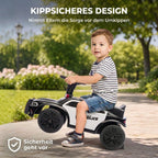 Vaikiškas automobilis-stumdukas, policijos, su muzika ir šviesomis, 18–36 mėn., juodas