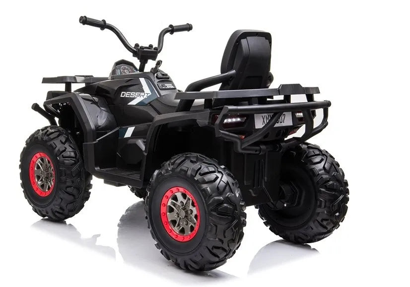 Vaikiškas elektrinis keturratis, 12 V, 4 × 45 W, 3–8 km/h