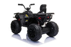 Vaikiškas elektrinis keturratis, 2 × 12 V, 2 × 200 W, 3–8 km/h