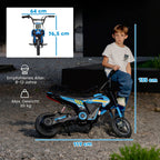 Vaikiškas elektrinis motociklas, 24 V, 250 W, iki 16 km/h