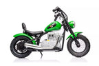 Vaikiškas elektrinis motociklas, 2x18V, nuo 6 metų, baltas