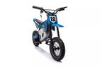 Vaikiškas elektrinis motociklas, 350W, 2x18V9Ah, 8–15 km/h, nuo 6 metų, chaki