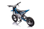 Vaikiškas elektrinis motociklas, 350W, 2x18V9Ah, 8–15 km/h, nuo 6 metų, chaki