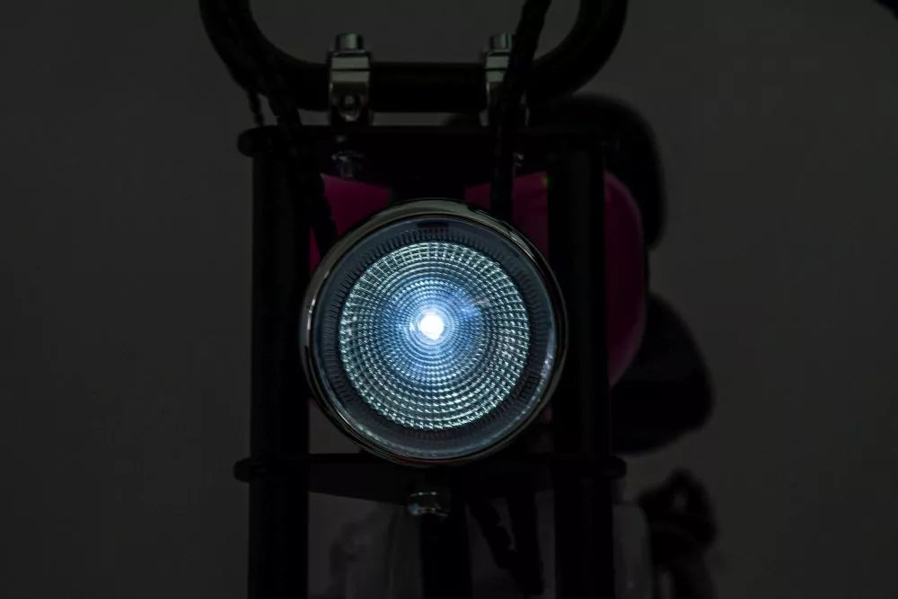 Vaikiškas elektrinis motociklas, 36 V, 350 W, juodas