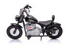 Vaikiškas elektrinis motociklas, 36 V, 350 W, juodas