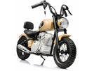 Vaikiškas elektrinis motociklas, 36 V, 7 km/h, baltas