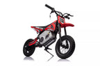 Vaikiškas elektrinis motociklas, 36V, 15 km/h, chaki