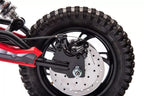 Vaikiškas elektrinis motociklas, 36V, 15 km/h, chaki