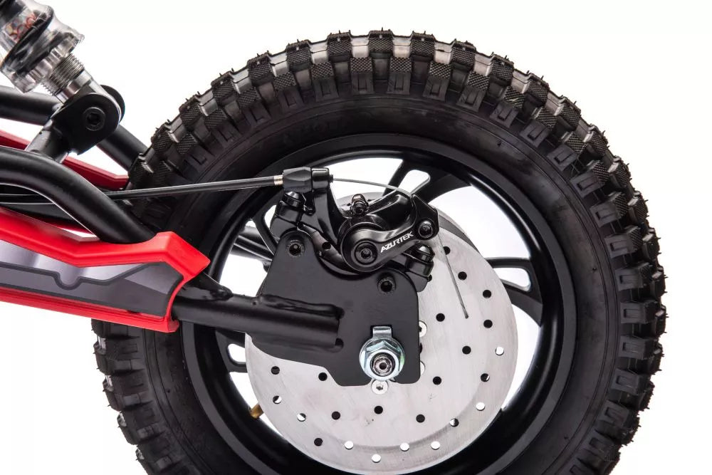 Vaikiškas elektrinis motociklas, 36V, 15 km/h, chaki