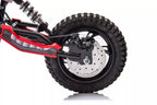 Vaikiškas elektrinis motociklas, 36V, 15 km/h, chaki