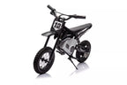 Vaikiškas elektrinis motociklas, 36V, 350W, iki 15km/h, minkšta sėdynė, chaki spalvos