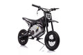 Vaikiškas elektrinis motociklas, 36V, 350W, iki 15km/h, minkšta sėdynė, chaki spalvos