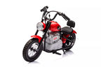 Vaikiškas elektrinis motociklas, 36V, nuo 6 metų, baltas