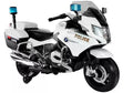Vaikiškas elektrinis motociklas BMW, 12 V, 1 × 45 W, baltas