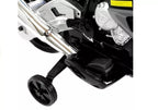 Vaikiškas elektrinis motociklas BMW S1000RR, 12 V, 3–6 km/h, baltas