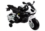 Vaikiškas elektrinis motociklas BMW S1000RR, 12 V, 3 metų+, juodas
