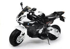 Vaikiškas elektrinis motociklas BMW S1000RR, 12 V, 3 metų+, juodas