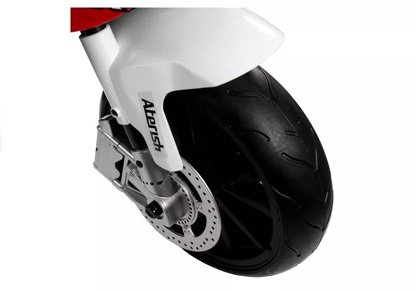 Vaikiškas elektrinis motociklas BMW S1000RR, 12V, 3-6 km/h, raudonas