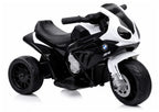 Vaikiškas elektrinis motociklas BMW S1000RR, 6 V, juodas