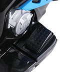 Vaikiškas elektrinis motociklas BMW S1000RR 6V, 18–36 mėn. vaikams, mėlynas