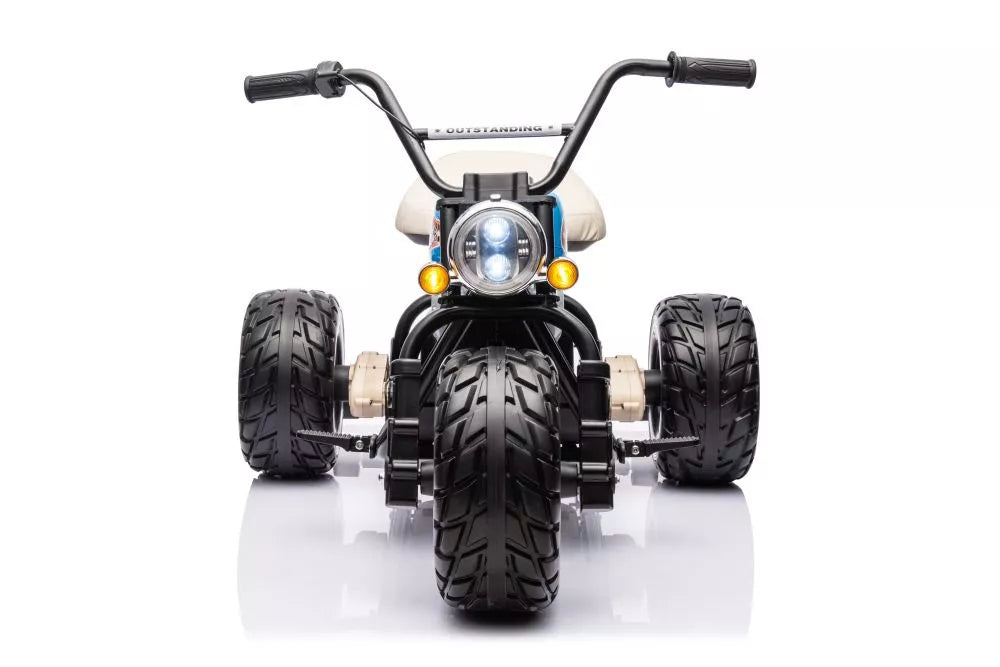 Vaikiškas elektrinis motociklas California Scout, 24 V, juodas