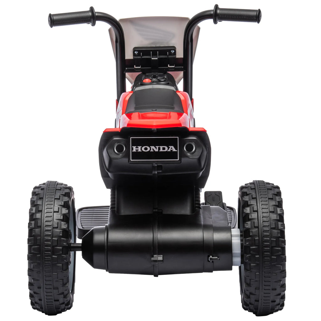 Vaikiškas elektrinis motociklas Honda, 18-36 mėn. vaikams, raudonas