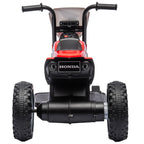 Vaikiškas elektrinis motociklas Honda, 18-36 mėn. vaikams, raudonas